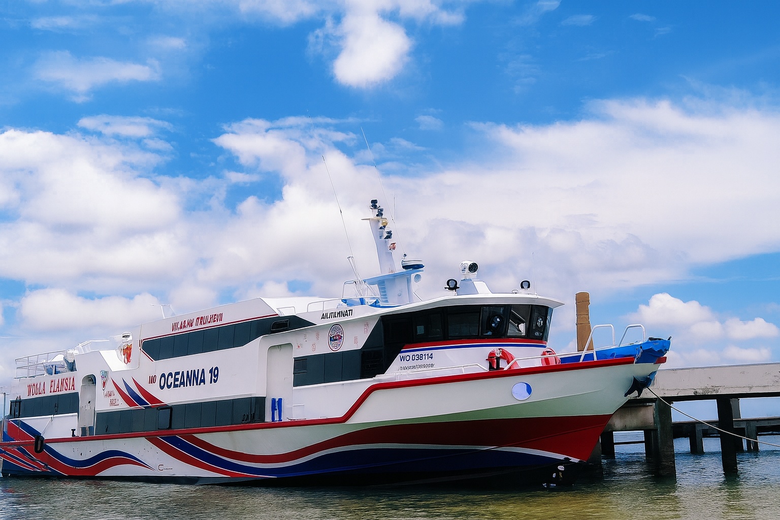 Wijaya Tramena Fast Ferry Bali to Gili